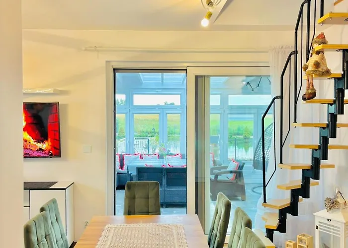 Lägenhet Paleczyno Pondside Retreat By Bookinghost